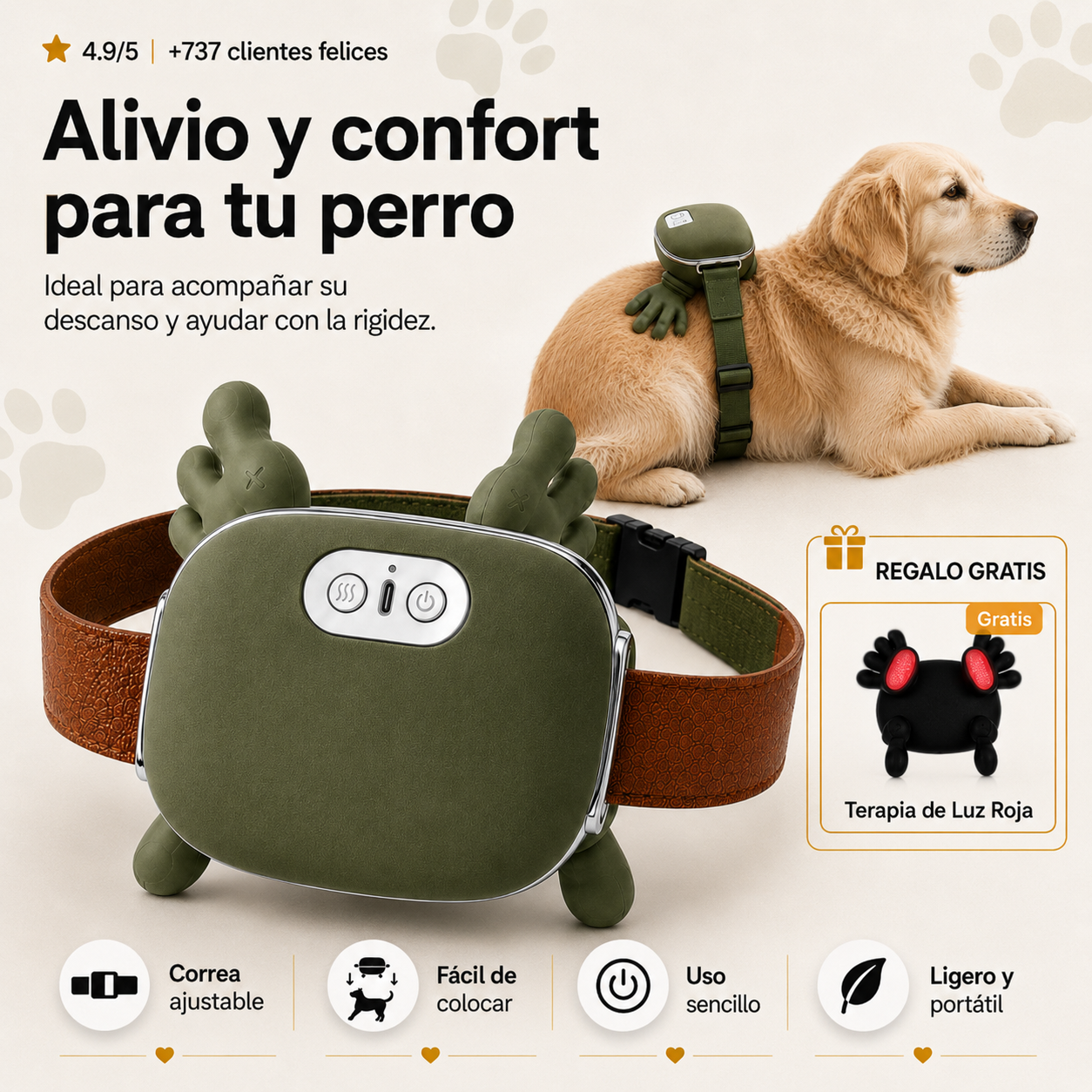 Masajeador Articular para Perros